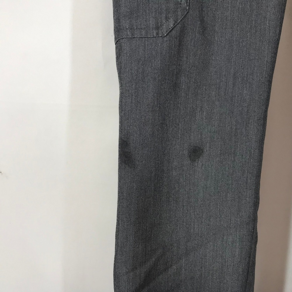FIGS Graphite Gray Cargo Scrub Pants Slim Fit Jogger Teal Drawstring Mens Small - Picture 4 of 13